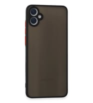 Galaxy A05 Kılıf Montreal Silikon Kapak - Siyah