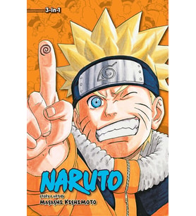 Naruto (3-In-1 Edition), Vol. 8: Includes Vols. 22, 23 & 24: Volume 8