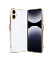 Samsung Galaxy A06 Kılıf Volet Silikon - Beyaz