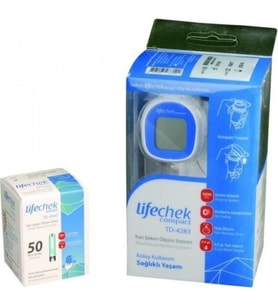 Dmp Lifechek Compact Td-4283 Kan Ölçüm Cihazı + Lifechek Smart Td-4360 Kan Ölc?U?M Stribi 50 Adet