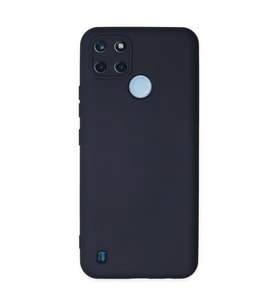 Realme C25y Kılıf Nano İçi Kadife Silikon - Lacivert