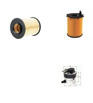 Bosch Filtre Bakım Seti Volvo C30 1.6 D 109 Beygir Dizel 2007-2012 Hava + Yağ f. + Yakıt Filtre Bosch