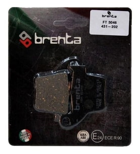 Brenta 431-202 2005-2020 Honda CRF 450 X Uyumlu Arka Fren Balatası Organik Balat