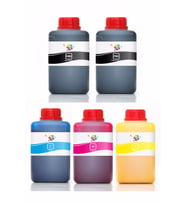 Qc Epson SureColor SC-T5000 Yazıcı Uyumlu Kartuş Mürekkebi 500ml PRO PRO Set-5 Renk