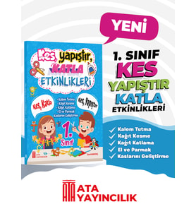 1. Sınıf Kes Yapıştır Katla Etkinlikleri