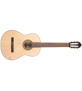 Cort AC200OP Masif Kapak Klasik Gitar (Orta Seviye)  Masif Ladin Üst Kapak, Maun Arka ve Yanlar, Open Pore Doğal Rezonanslı Bitiş