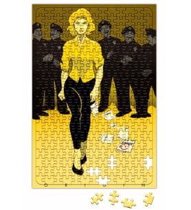 Black Canary Scream Puzzle 240 Parça Yapboz