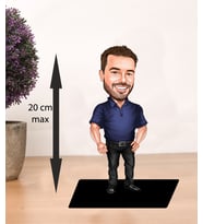 KİŞİYE ÖZEL KARİKATÜR yakışıklı adam BİBLOSU