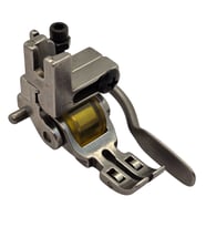 Düz Makine Sağ-Sol Ayarlı Fermuar Sarı Teker Ayak / HS-GL29