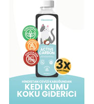 Kedi Kumu Koku Giderici –%100 Doğal Hindistan Cevizi Aktif Karbon – 250g