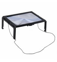 Northcity LED Işıklı Kitap Okuma Büyüteç – 3X Büyütme, 4 LED, Optik Lens