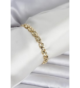 Xuping Kelebek Model Gold Renk Kadın Bileklik