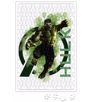 Avangers Hulk Puzzle 240 Parça Yapboz