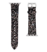Newface Apple Watch 42mm Starry Taşlı Kordon - Siyah