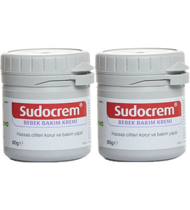Sudocrem Cilt Bebek Bakım - Pişik Kremi 60GR (2 Li Set)