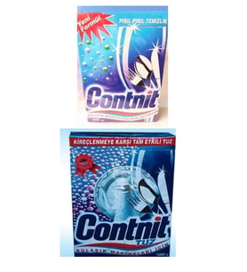 CONTNİT BULAŞIK MAKİNESİ DETERJANI 1000 GR & CONTNİT BULAŞIK MAKİNESİ TUZU 2 KG