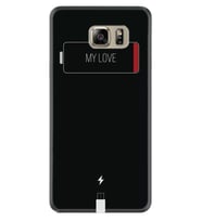Samsung S7 Edge S20 Fe Plus Ultra S21 S22 Kılıf Desenli Silikon My Love 1402