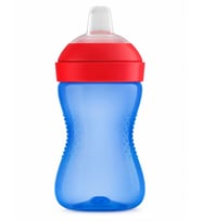 Yumuşak Uçlu Bardak 300 ml Mavi