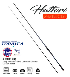 Fujin Madcast 278cm 20-55gr Spin Kamışı