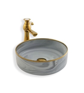 LENA TEZGAHÜSTÜ LAVABO E-7026 (Çok Renkli)