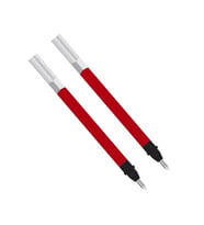 Kırmızı Kalem Refili 1.00mm Kırmızı My Sing 6030 İmza Kalemi Yedeği 2Li