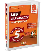 Lgs Varyasyon 5 Li Paket Deneme Gizli Yayınları