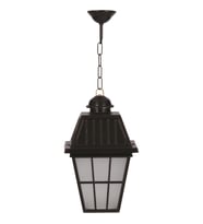 AVONNI BFE-68035-BSY-OP Siyah Boyalı Dış Mekan Aydınlatma E27 Aluminyum Cam 23cm