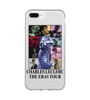 Iphone 7 PLUS - 8 PLUS Uyumlu Charles Leclerc Tasarımlı Şeffaf Telefon Kılıfı