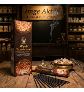 Darshan Günlük Sakızı (Akgünlük) Çubuk Tütsü (20'li Paket) - Frankincense