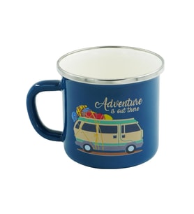 Retro Emaye Kupa Bardak Adventure 330 Cc
