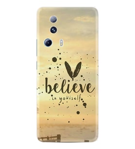Xiaomi Mi 13 Lite Kılıf Resimli Desenli Baskılı Silikon Belive in Yourself 1316