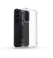 Coverzone Galaxy S23 FE ile uyumlu K?l?f Z-Nitro Anti Shock Silikon Kapak Kamera Korumal? Anti?ok Airbag K�?e Korumal? Silikon ?effaf K?l?f