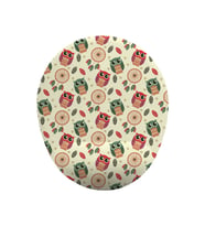 Düş Kapanı Ve Baykuş Desenli Bilek Destekli Kaymaz Buruşmaz Kırılmaz Mouse Pad (Çok Renkli)
