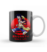 One Piece Monkey D Luffy 02 Kupa Bardak Porselen