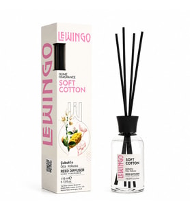 Soft Cotton Bambu Çubuklu Oda Kokusu - 110 ml - Cam Şişe