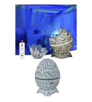 Mey İthalat® Gece Lambası Yumurta Işık Speaker Yeni Nesil Dinozor Yumurtası Görünümlü