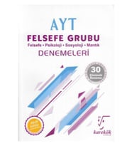 Karekök Yayınları Karekök Ayt Felsefe Grubu Denemeleri Yeni (Çok Renkli)