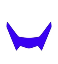 Cf Moto 250Nk 2023 - 2025 Uyumlu Far Üstü Film Mavi
