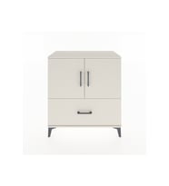 Hyperion Şifonyer 3 Raflı Tek Çekmeceli 2 Kapaklı 88x44x96 Aytaşı-Aytaşı