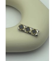 Çelik Silver Siyah Yonca Nomi Charm - 25crm115