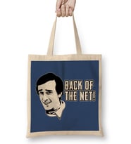 Alan Partridge Back Of The Net Quote Bez Çanta Uzun Saplı