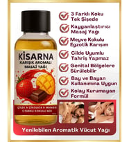 Özel Bölgelere Sürülen Erotik Masajlar İçin Yağ Çilek Çikolata Mango Karışık Egzotik Kokulu
