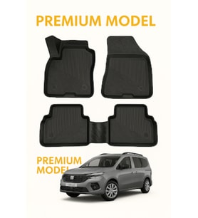 Fiat Doblo 2024+ 3D Havuzlu Oto Paspas
