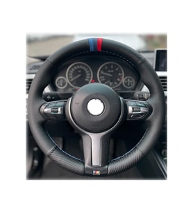 Bmw 3 Serisi Nokta Karbon M Yüzük M Dikis Dikmeli Oto Simit Direksiyon Kılıfı