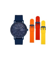 Daniel Klein DK.1.13865-3 Limited Erkek Kol Saati 4 Renk Kordonlu Lacivert