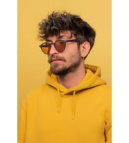 Hardy Matte Navy Blue Polarize Güneş Gözlüğü