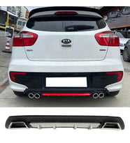 Kia Rio Hb Gri Difüzör Çiftli Kare Egzoz Görünümlü D Tip Difizör