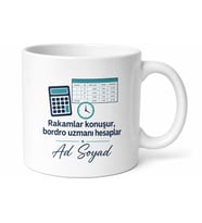Bordro Uzmanına Hediye Maaş Hesaplama Ek Mesai Ay Sonu Kupa Bardak