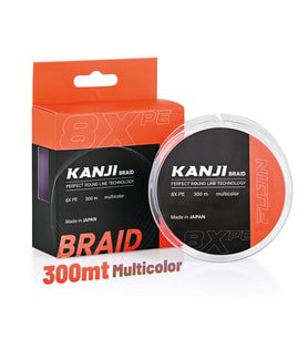 Fujin Kanji 8X 300MT 0.235Mm Multi Color Pe Line