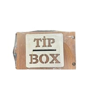 Ahşap Büyük Tipbox Kumbara